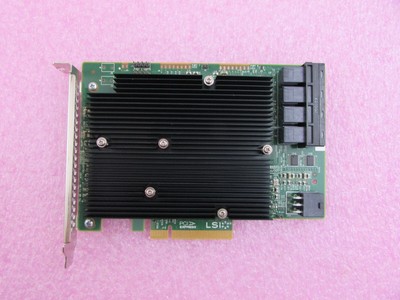 Genuine LSI SAS9300-16i 16-Port 12Gb/s SAS/SATA HBA 3.0 PCI-E x8 Controller Card
