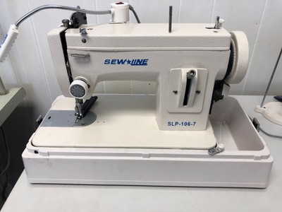 SEWLINE SLP-106-7 NEW  PORTABLE WALKING FOOT CASE+  INDUSTRIAL SEWING MACHINE