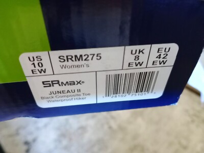 SRMAX Slip Resistant Work Shoes for women SRM275 10 EW