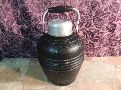 VERY RARE ANTIQUE ALADDIN GLASS LINED 602-D THERMOS  *NICE CONDITION*