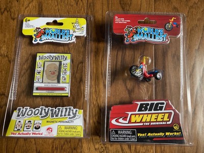World's Smallest You Pick Wooly Willy Magnetic or Big Wheel Mini Miniature New