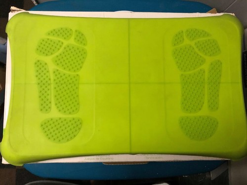 Wii Fit Board With Green Sleeve