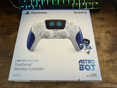 Brand New Astro Bot PS5 DualSense Wireless Controller - Limited Edition