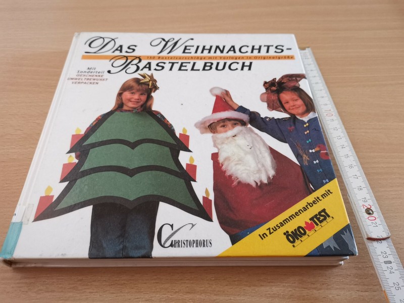 Buch Das Weihnachst Bastelbuch Weihnachten Adventszeit Basteln Kinder Flohmarkt