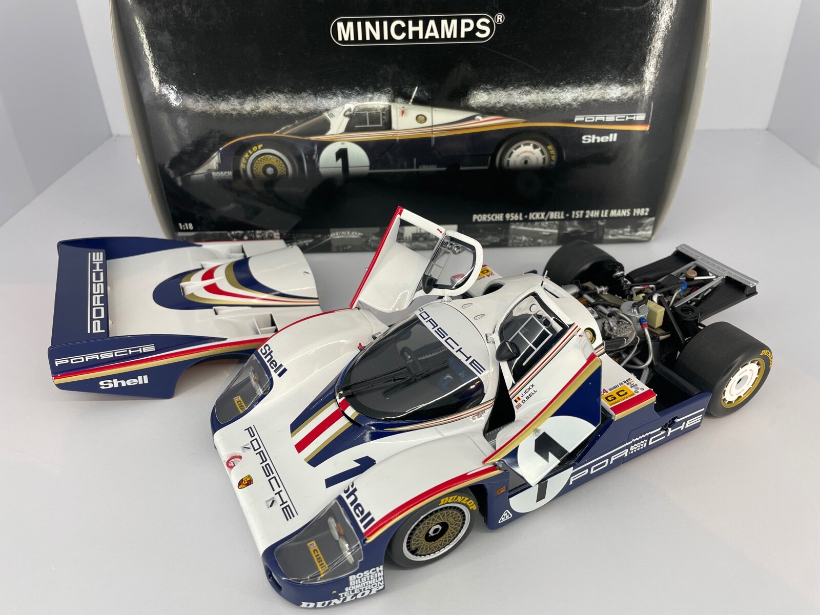 1:18 Minichamps Porsche 956L Le Mans 1982 Winners | eBay 1:18 Minichamps Porsche 956L Le Mans 1982 Winners | eBay