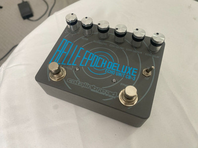Used Catalinbread Belle Epoch Deluxe (Black and Silver) Delay Guitar Pedal