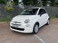 2017 Fiat 500 1.2 Pop 3dr HATCHBACK Petrol Manual