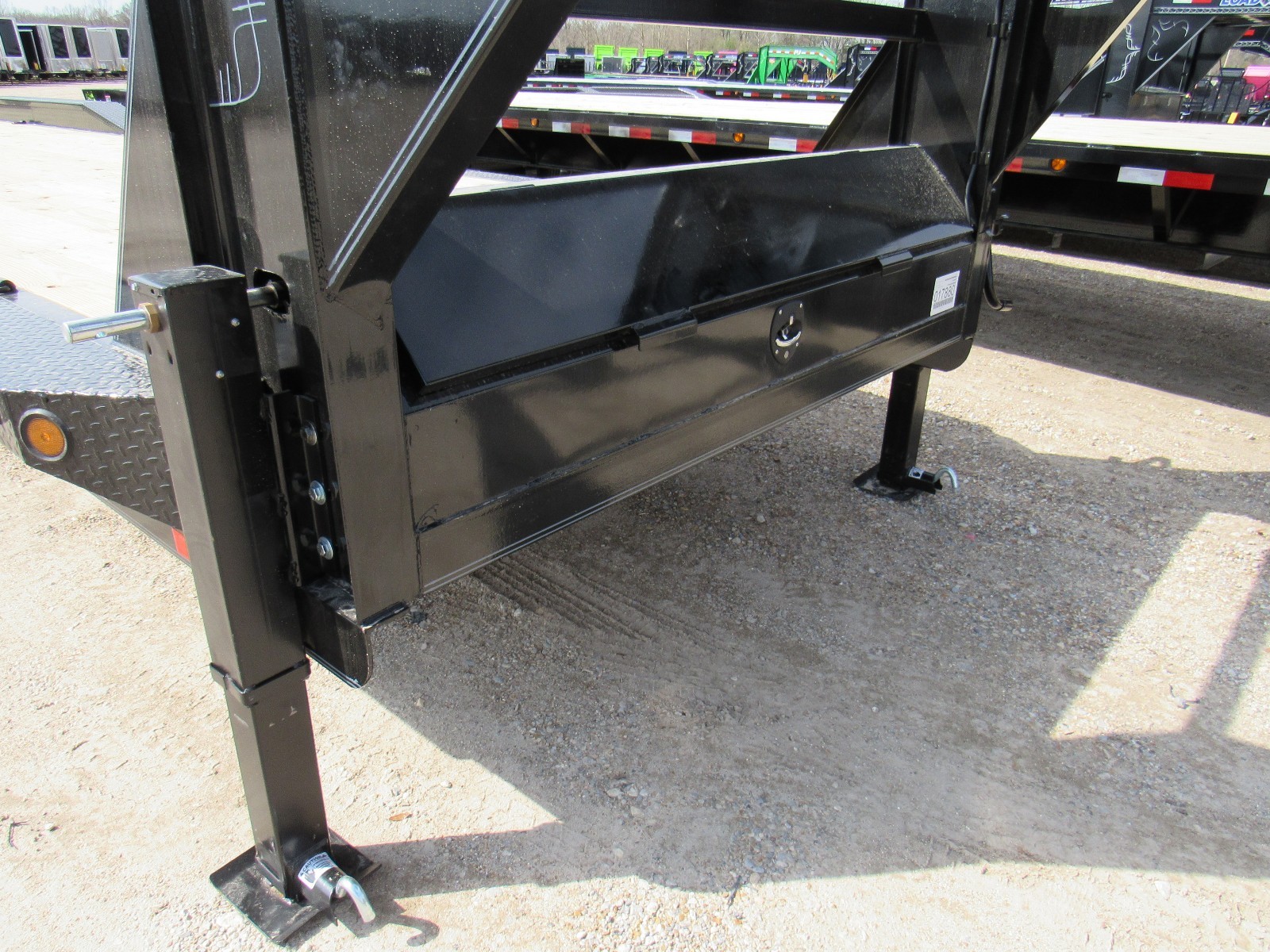 40' GOOSENECK CAR HAULER EQUIPMENT TRAILER--3/7000 AXLES-SIR-IRONBULL BRAND NEW