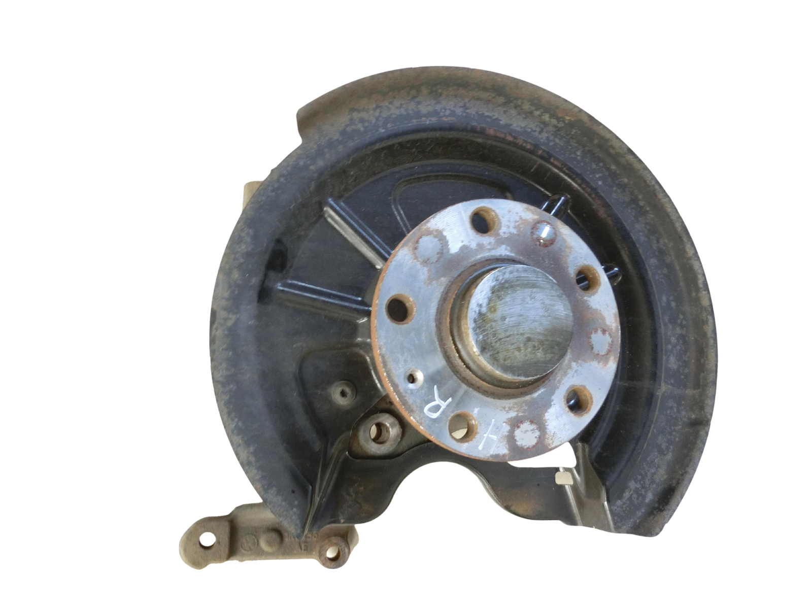 Fuso a snodo Mozzo ruota con ABS Dx posteriore per Skoda Superba II 08-13 Superb 3T - Bild 1