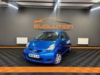 2010 Toyota AYGO 1.0 VVT-i Blue 5dr MMT HATCHBACK Petrol Automatic