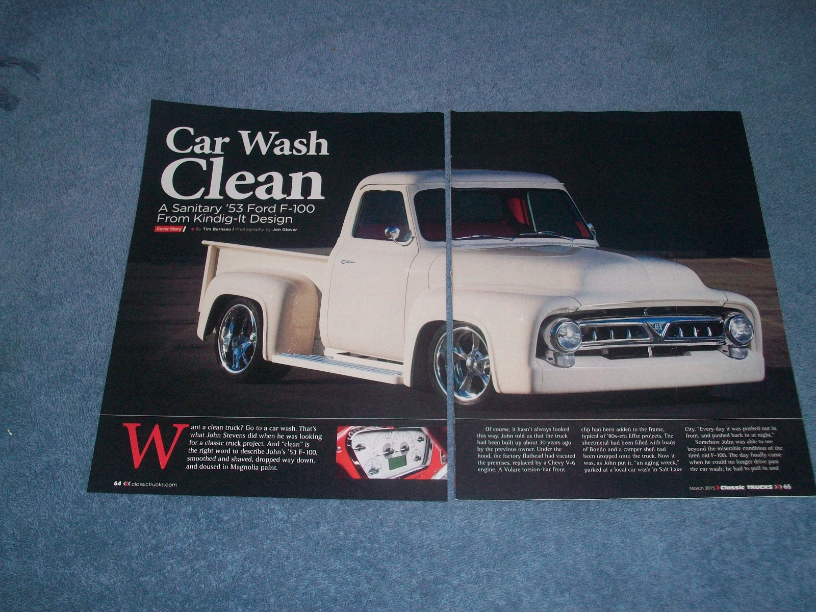 1953 Ford F-100 Custom Pickup Article 