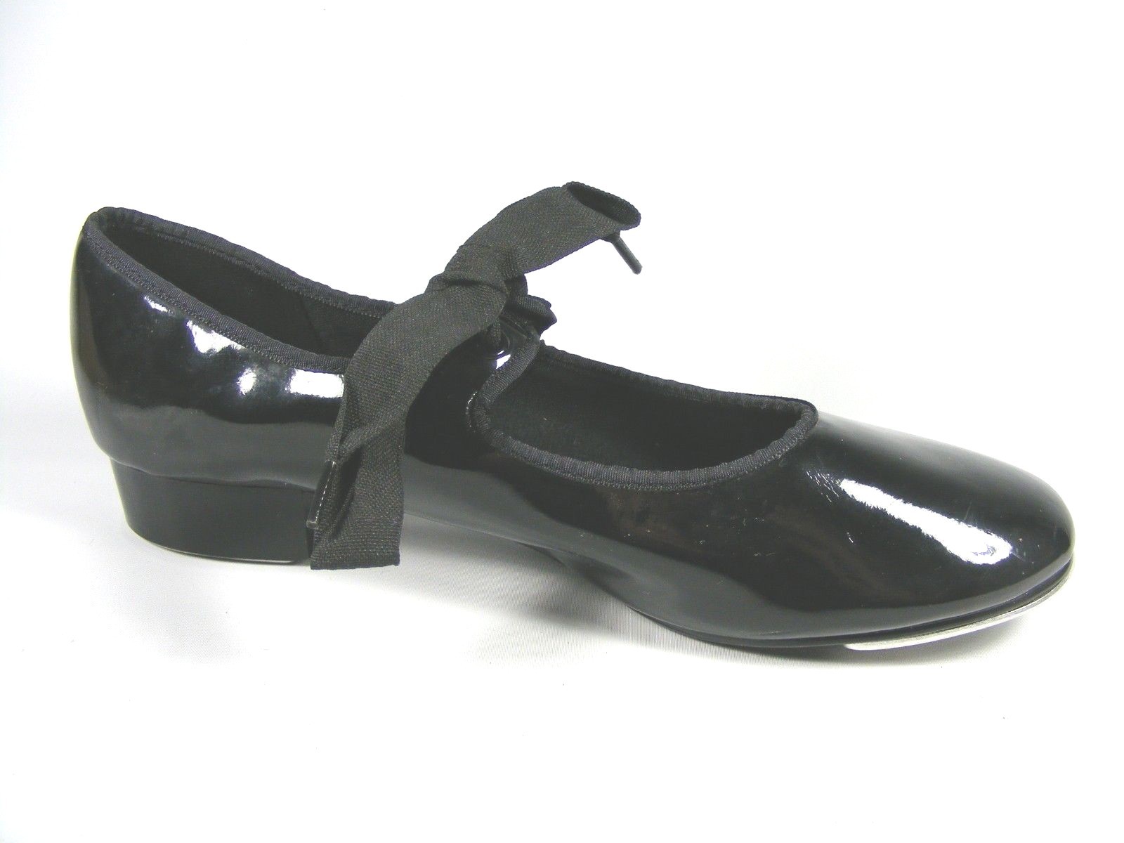 ABT American Ballet Theater Size 7 M Women's Black Tap Dance Shoes Spotlights