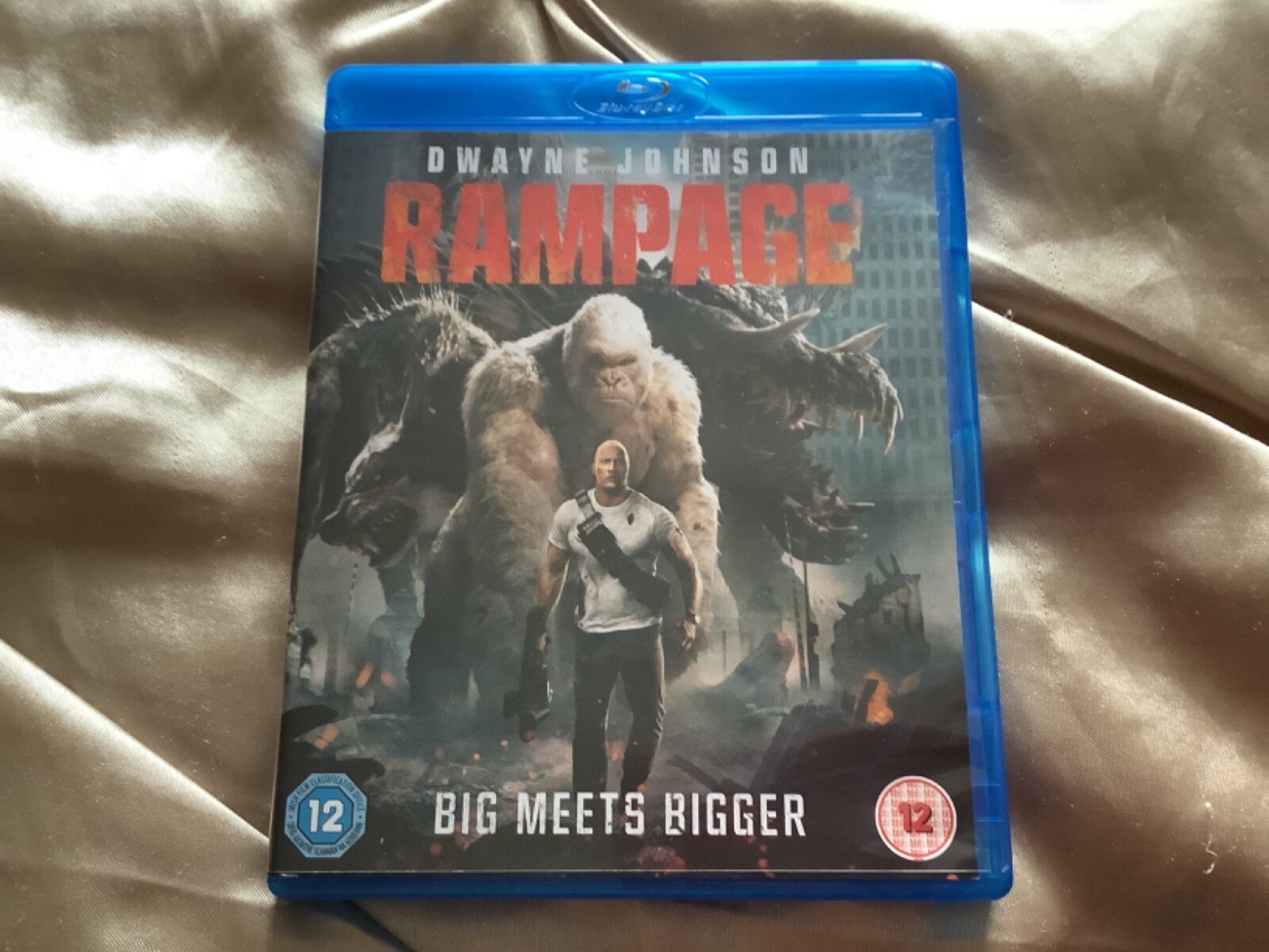 Rampage - Blu-ray Disc (2018) Dwayne Johnson - Naomie Harris
