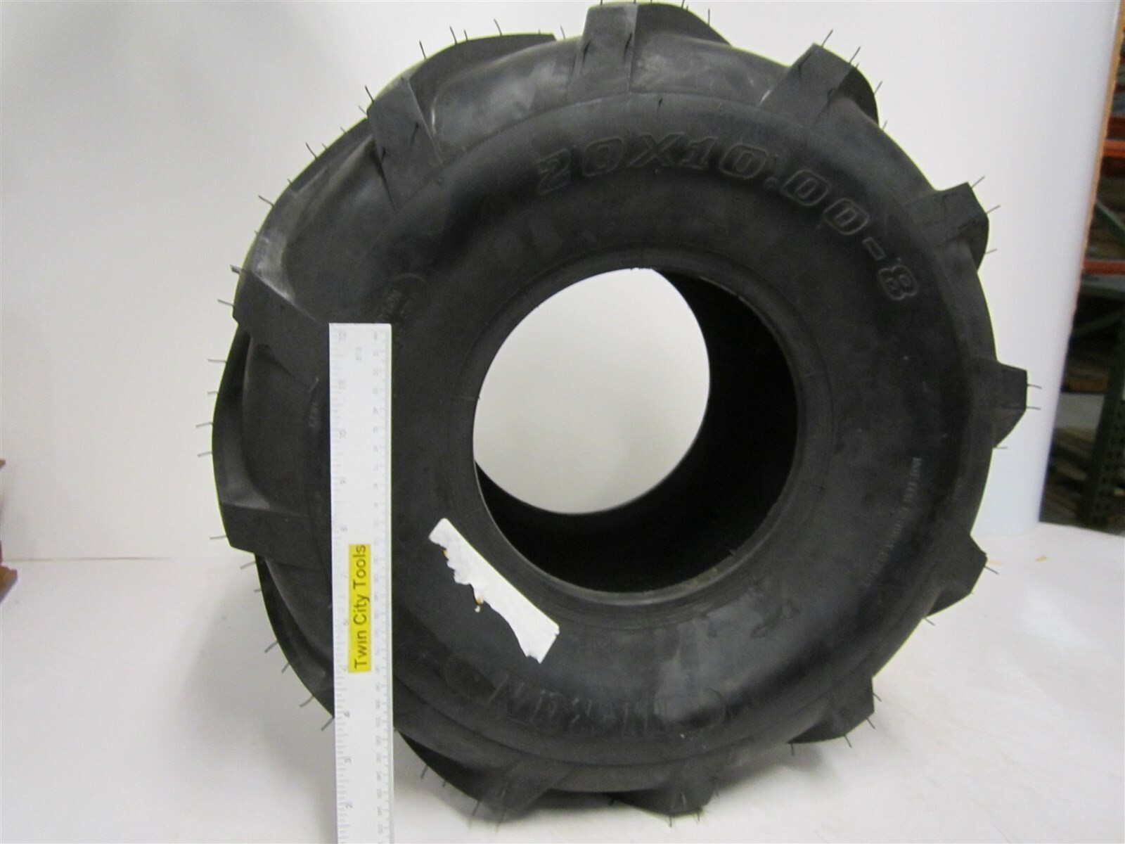 HI-RUN WD1056 Rubber Lawn/Garden 4 Ply Tire 20 x 10.0-8 Max Load 1190 lbs