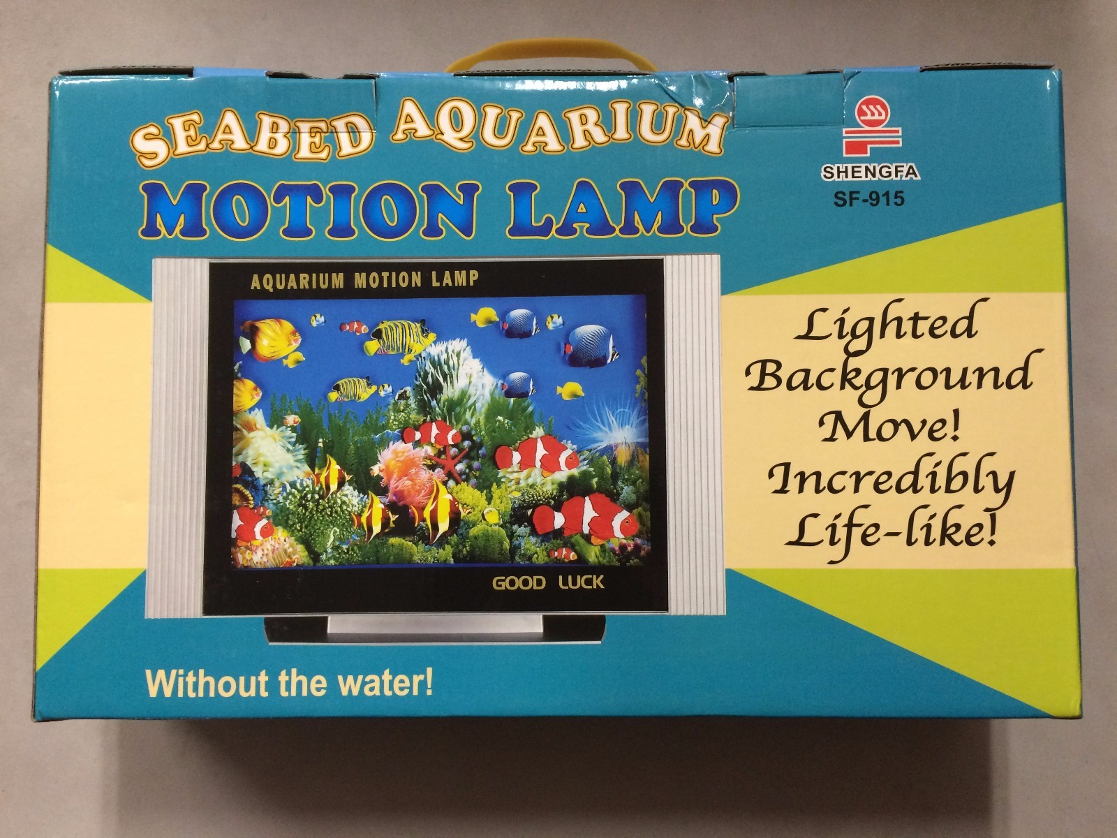 rotating fish night light