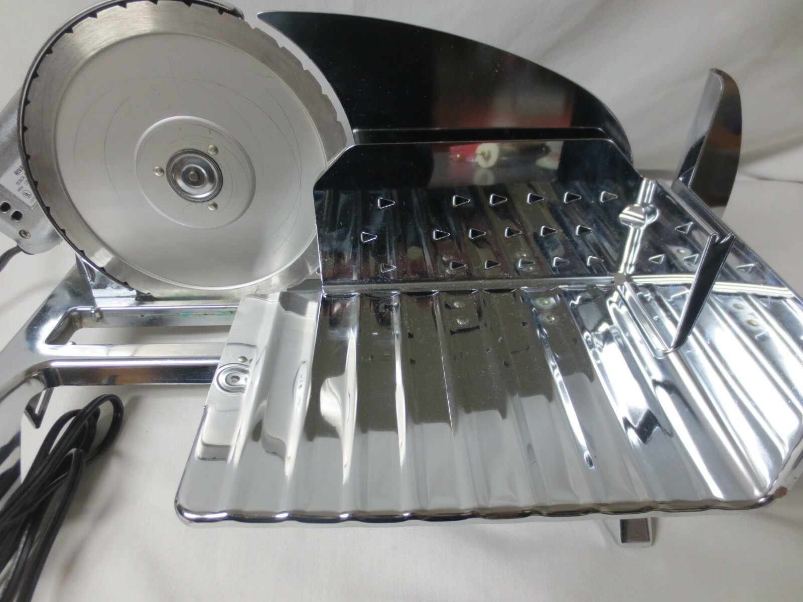Rival Stainless Steel Meat Slicer Model#1030 V/4