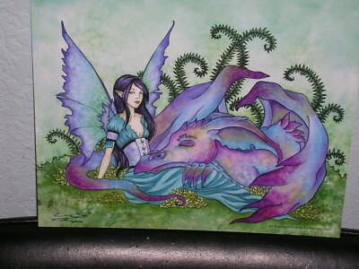 Amy Brown - Let Sleeping Dragons Lie - SIGNED