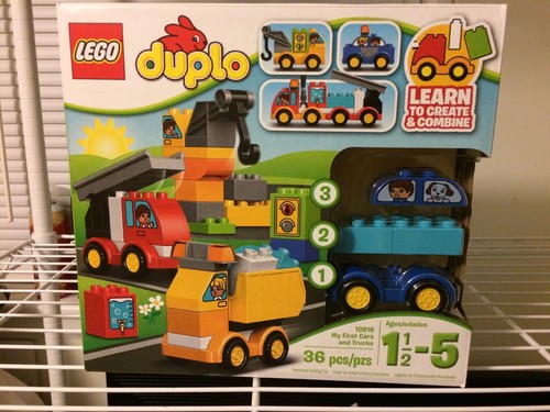 LEGO DUPLO My First Cars and Trucks 10816 Toy for 1.5-5 Year-Olds
