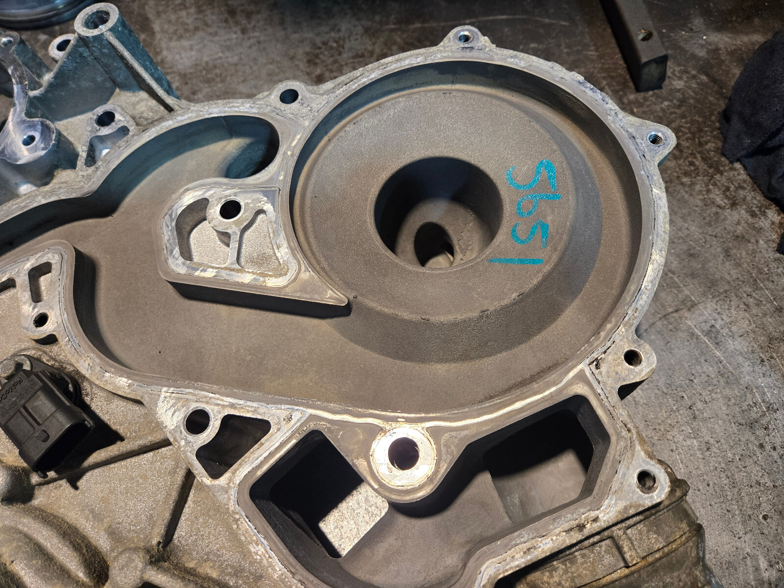 Ford 6.7 Powerstroke Diesel Front Timing Cover BC3Q-6C086-A REF5651 - Picture 11 of 12