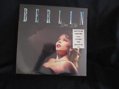 BERLIN, Love Life [with hype sticker] USA New Sealed Old Stock LP