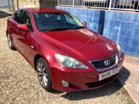 LEXUS IS 200D SE L 2.2 DIESEL MANUAL RED 4 DOOR SALOON 2008