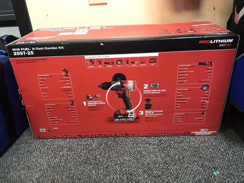 MILWAUKEE M18 FUEL 2997-25 5 TOOL COMBO KIT BRAND NEW IN BOX