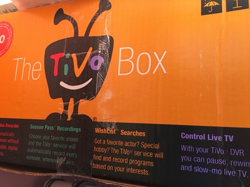 TIVO SERIES 2-40 HOUR DIGITAL VIDEO RECORDER-MODEL TCD540040-W Box