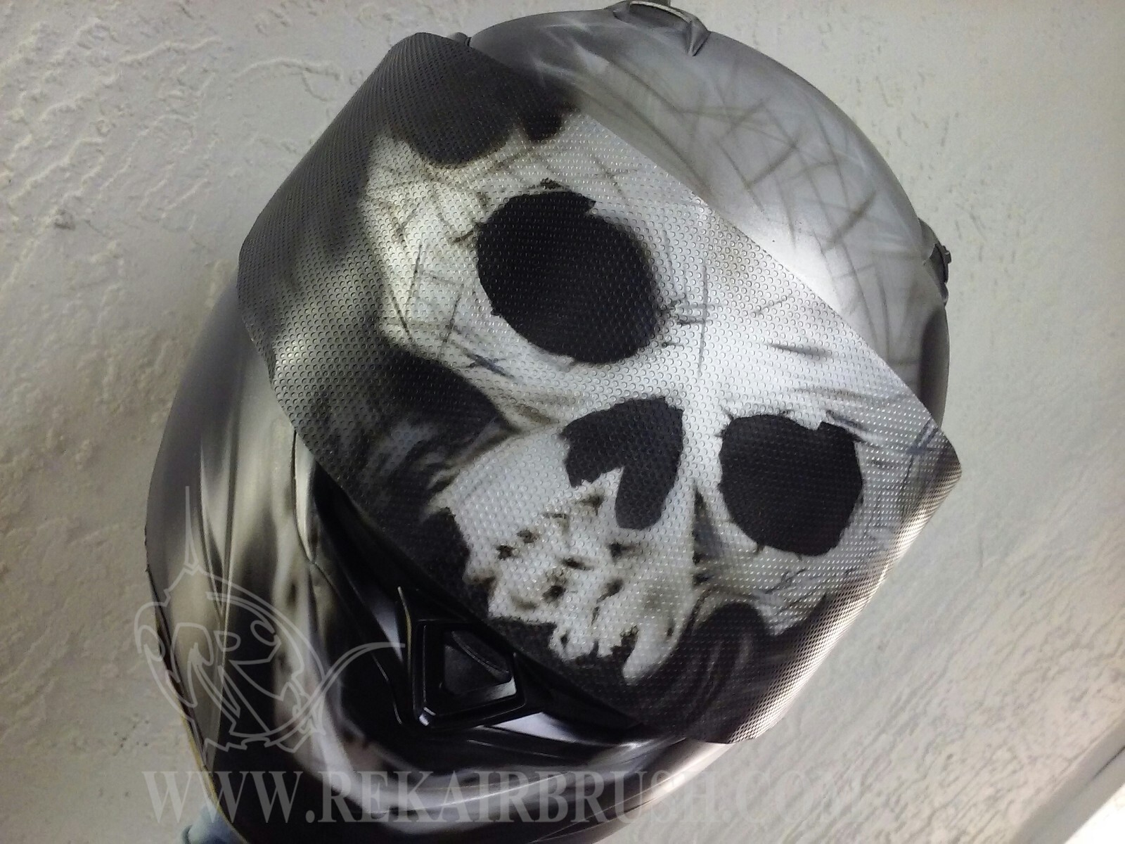 Helmet | Emile Halo Reach Custom Airbrushed Motorcycle