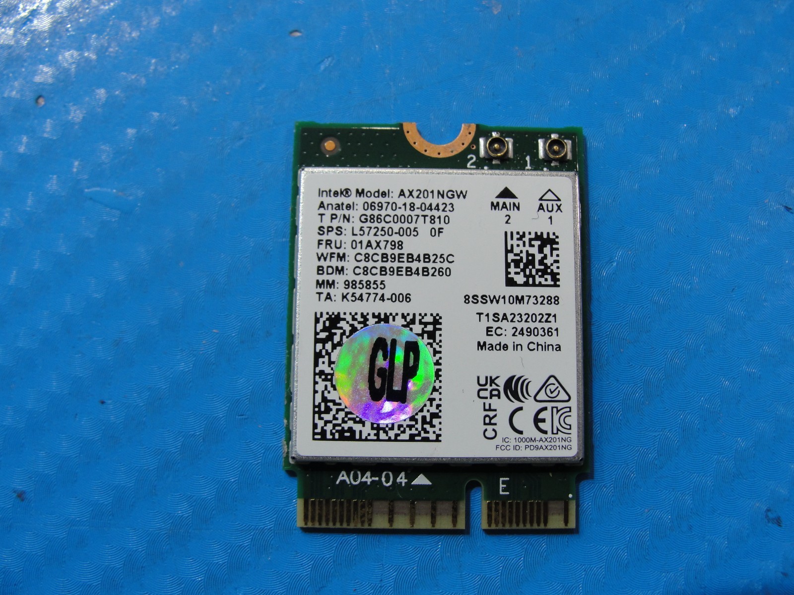 Lenovo IdeaPad 3i 15ITL05 15.6" Genuine Wireless WiFi Card AX201NGW L57250-005