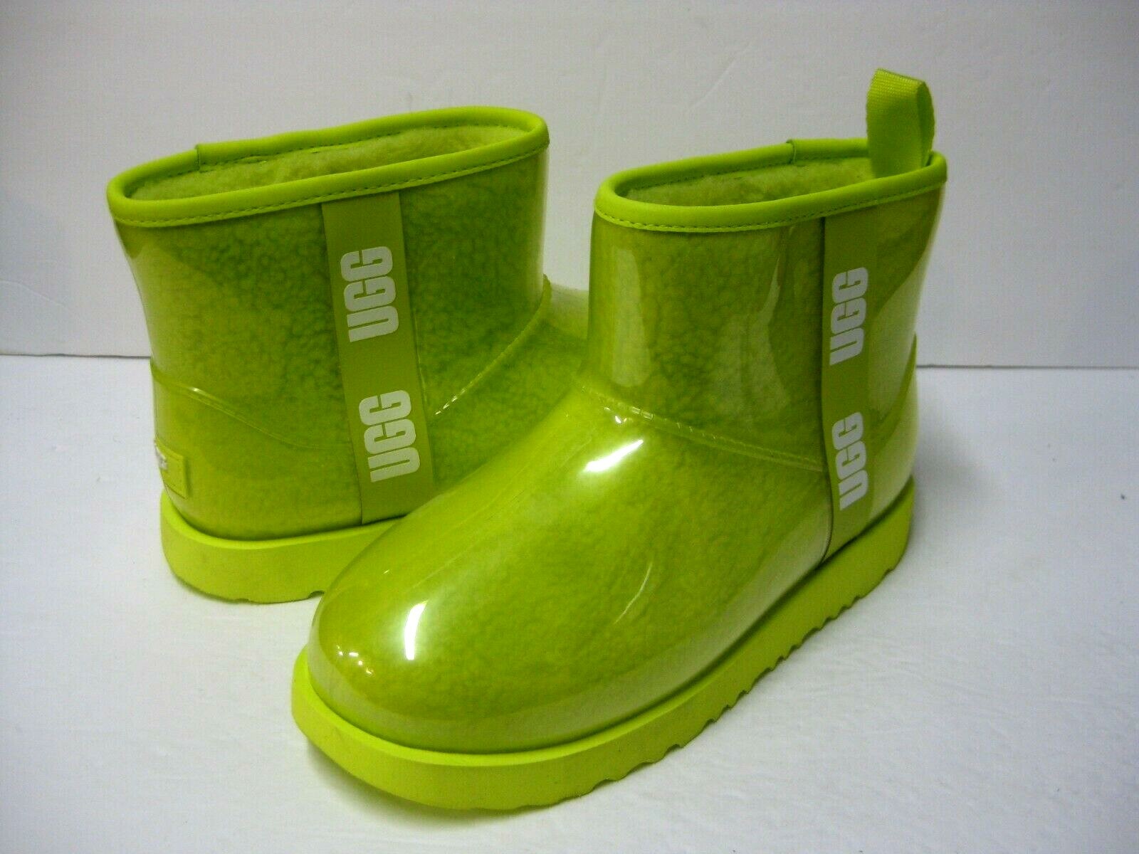 UGG::ブーツ:25[RESALE] UGG CLASSIC CLEAR MINI KID/ WOMEN ANKLE BOOTS SULFUR US KID