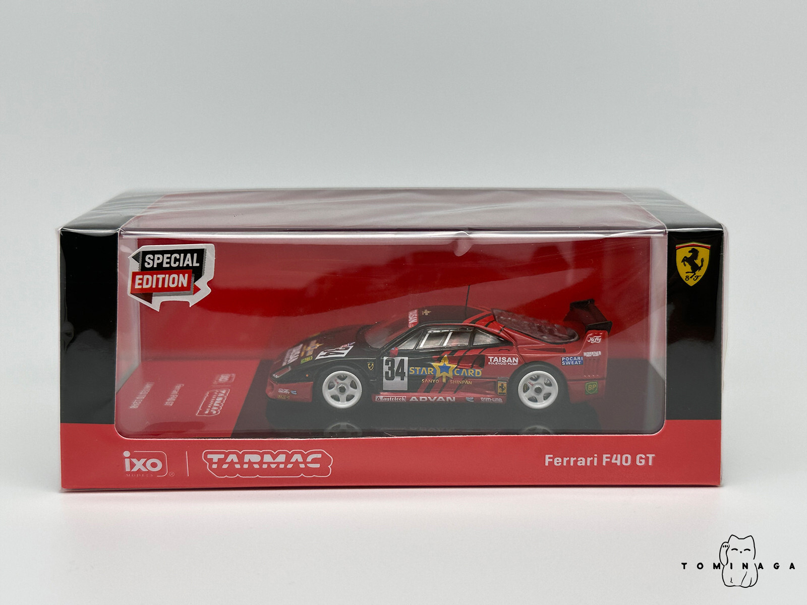 TARMAC WORKS X iXO Models Ferrari F40 GT TWOC Members Only