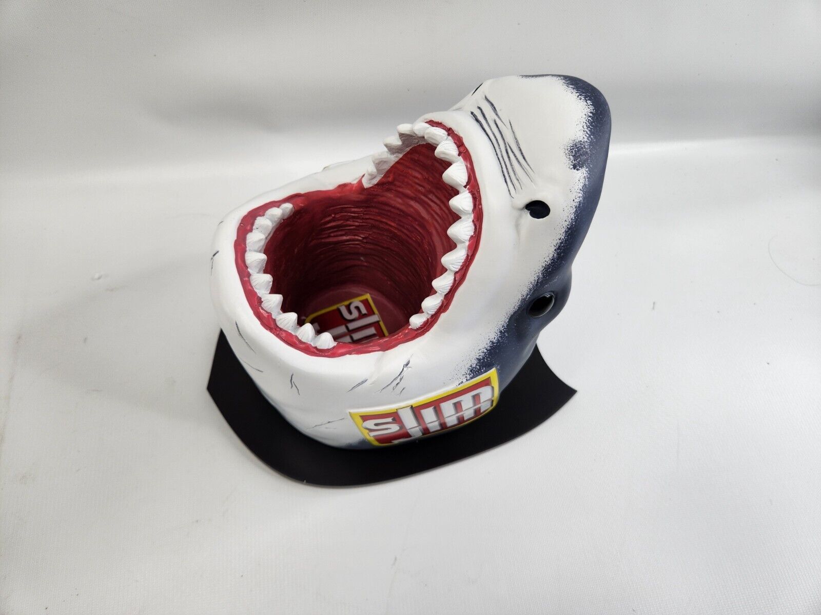 Slim Jim Shark Wall Display Piece Great White Bite - Brand New