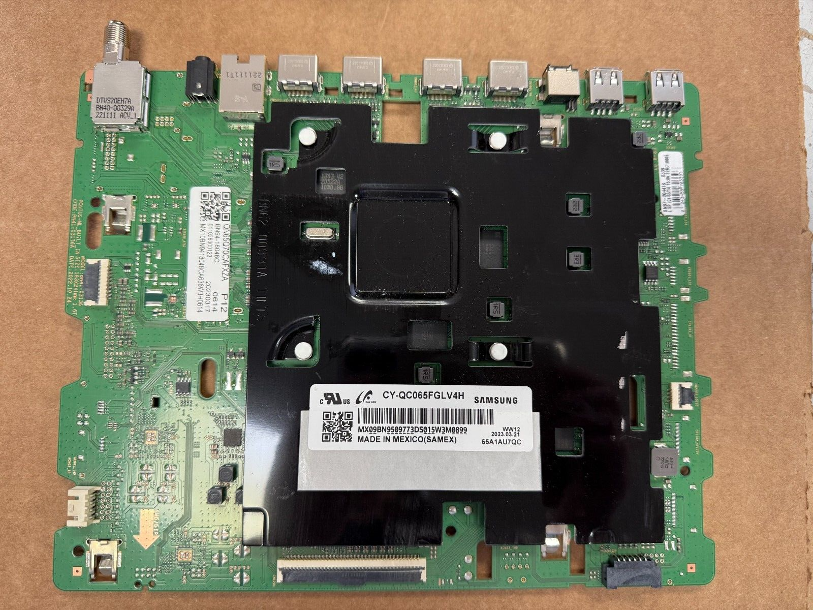 Samsung BN94-18048C Main Board for QN65Q70CAFXZA, panel # CY