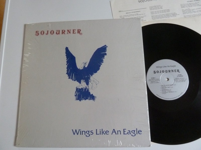 Sojourner - Wings Like An Eagle Lp Pp 017901 Orig 1979 Us Xian Psych Folk Rock