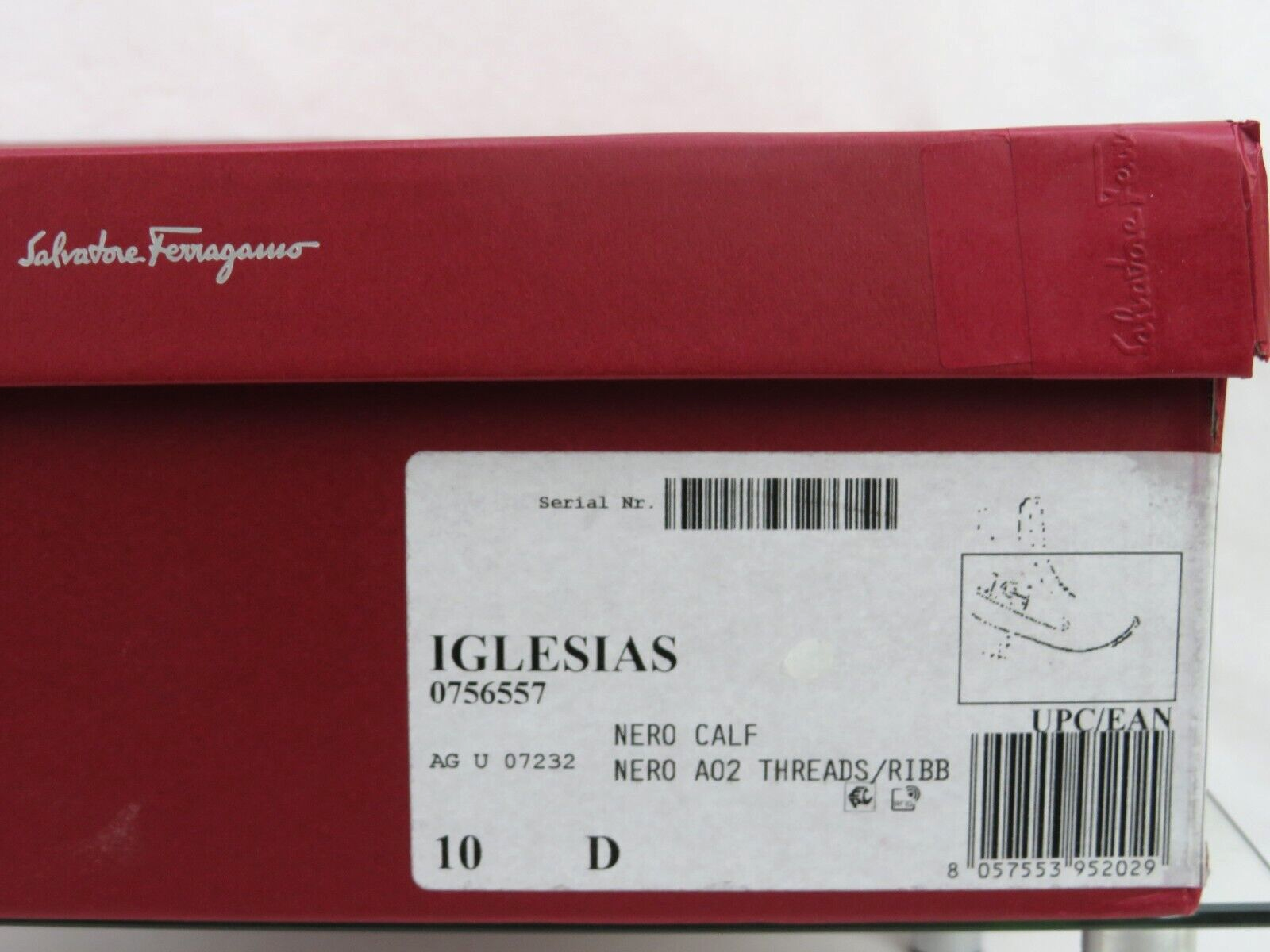 Pre-owned Ferragamo Iglesias Black Leather Gancini Logo Pull Chelsea Combat Boots 10.5 D