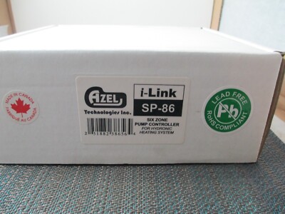 Azel SP-86 Six Zone Pump Controller  NEW!