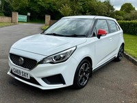 2019 MG3 1.5 VTi-TECH EXCITE 5DR WHITE RED MIRROR CAPS CARPLAY MG 3 SUPERMINI