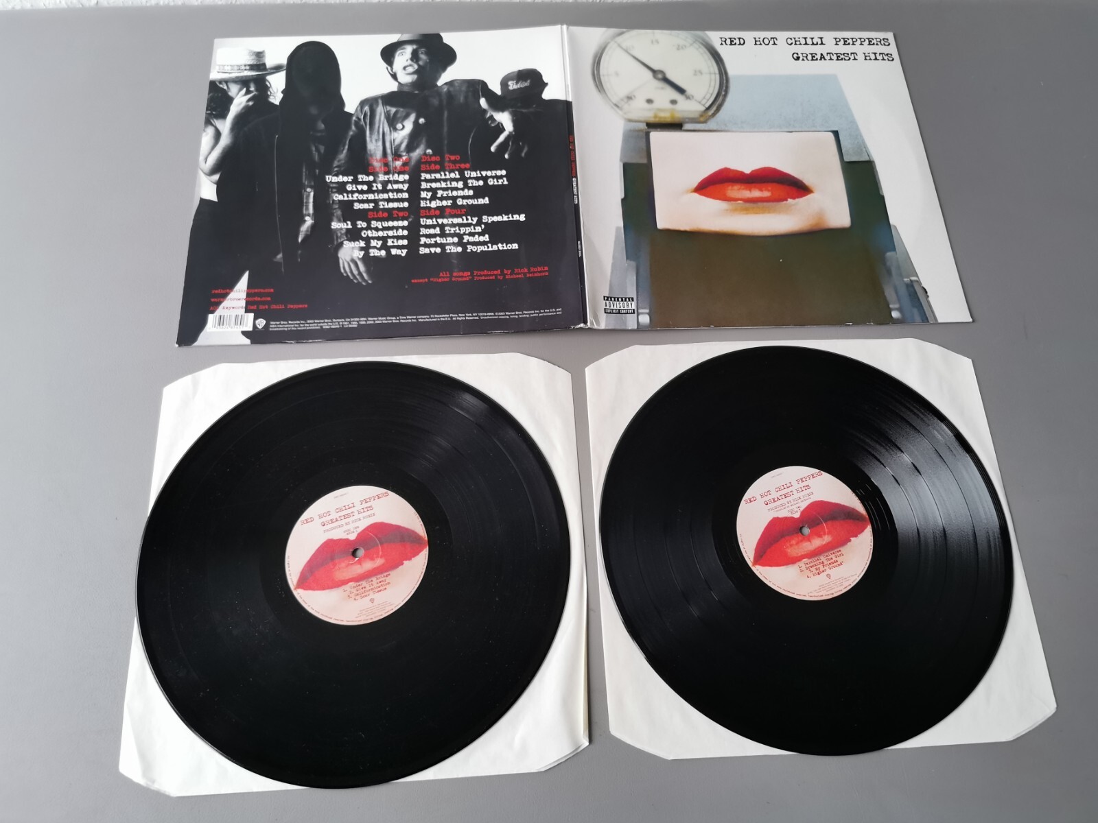 RED HOT CHILI PEPPERS original Vinyl 2LP Greatest Hits (2003