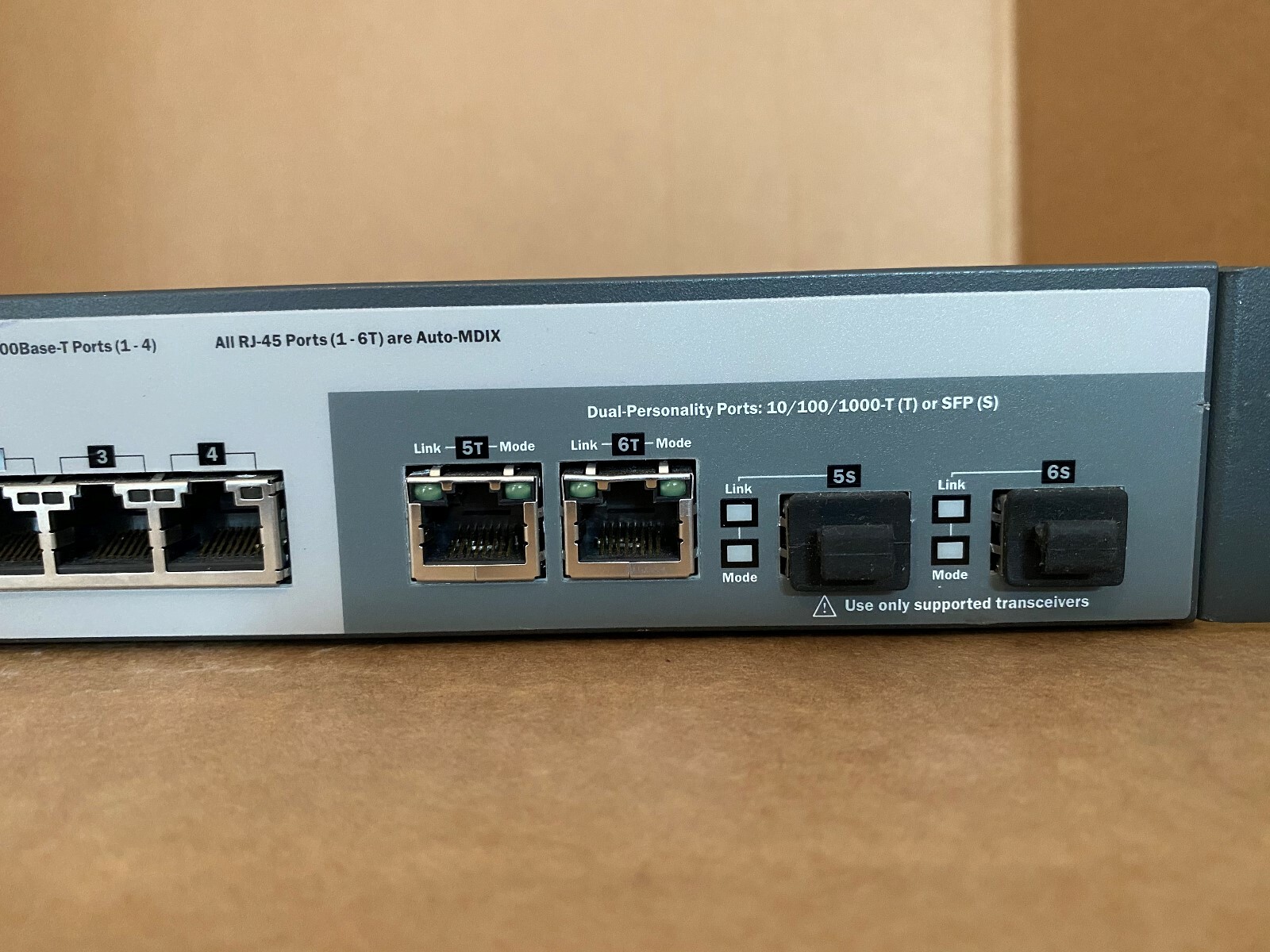 動作未HP MSM 720 WirelessController J9693A HP E-MSM720 Wireless Controller (WW) with No PSU HP MSM720