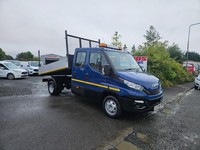 2017 ON 17 PLATE IVECO DAILY 35C12D CREW CAB TIPPER PICKUP ULEZ FREE ZONE