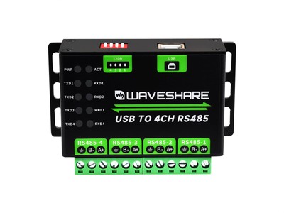 Industrial USB to 4Ch RS485 Converter Multi Protection Circuits Multi Systems...