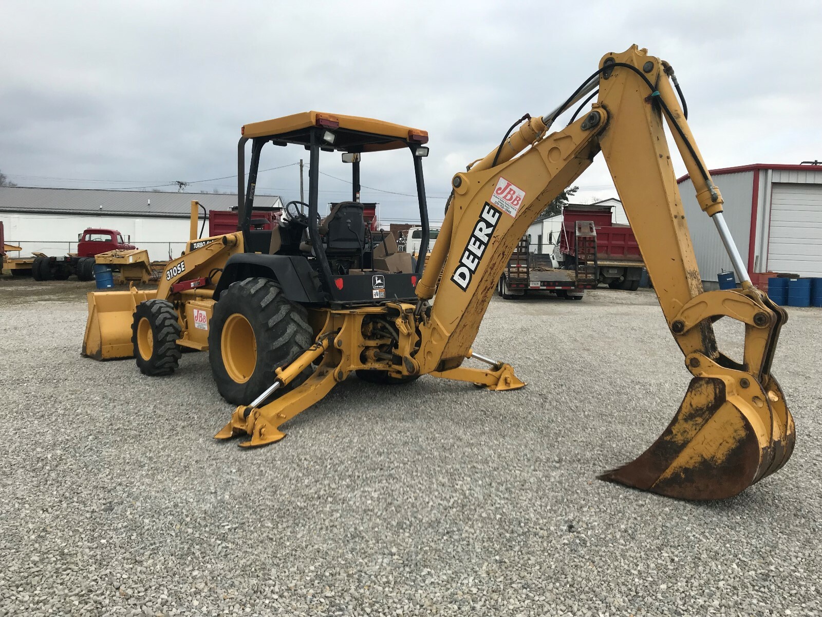 JOHN DEERE 310SE 4X4 Turbo Backhoe