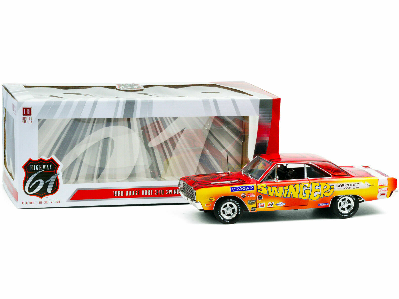ミニカー Chrysler - Highway61 1/18 1969 dodge DART GTS 440 1/18 1969 DODGE DART 340 