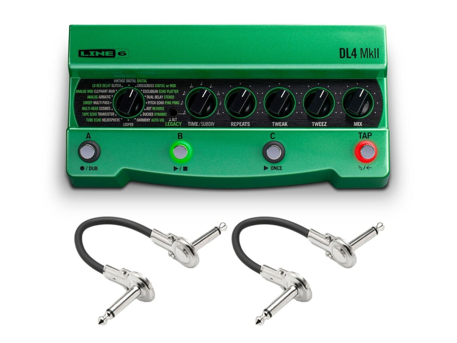 New Line 6 DL4 MkII Little Green Time Machine Delay Modeler New Line 6 DL4 MkII Little Green Time Machine Delay Modeler