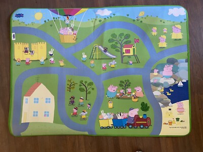 3  X 4  Peppa Pig Jumbo Floor Playmat Toys For Kids