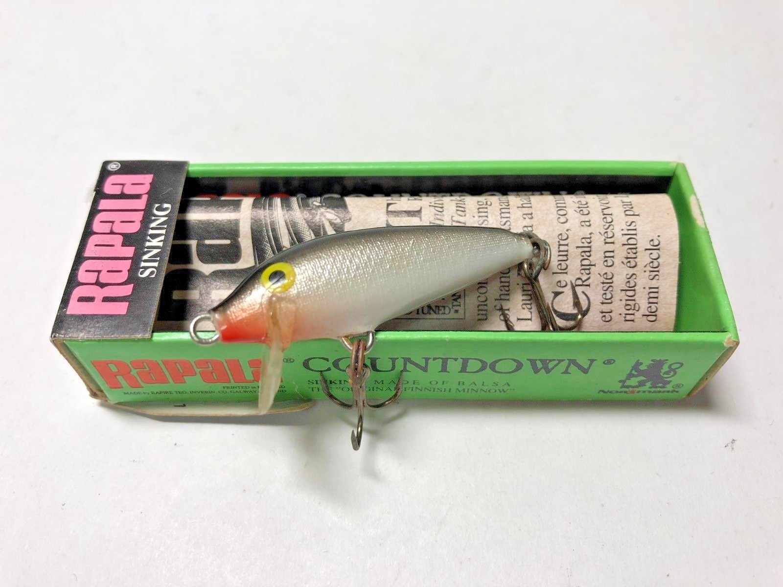 back number3rdデモCD then fish Rapala COUNT DOWN CD-3 #Silver | eBay