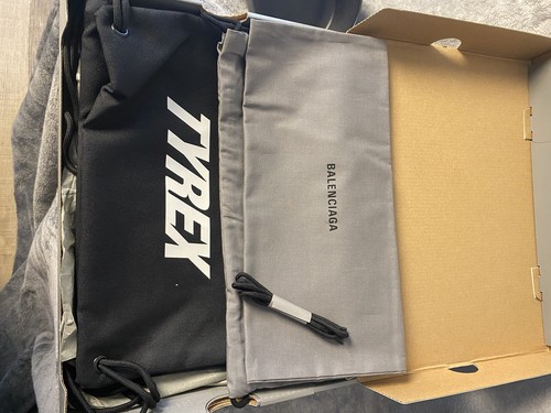 Pre-owned Balenciaga Tyrex Da Cancellare Red/black Shoes Womens Size Eu 37/ Us 6.5 W