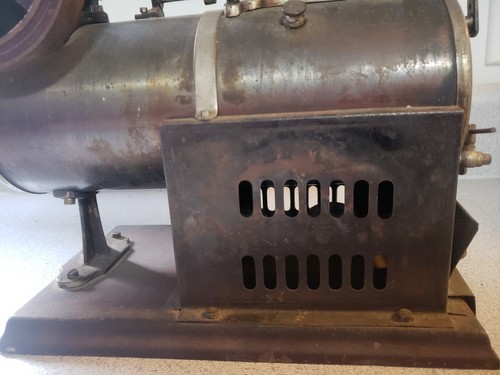 ANTIQUE Schoenner Nurnberg Germany Steam Engine Stamped 143F
