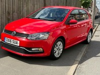 2016 Volkswagen Polo 1.2 TSI SE 5dr HATCHBACK Petrol Manual