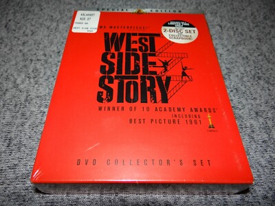 NEW West Side Story 2009 2-Disc DVD Set Special Collector's Edition & Scrapbook